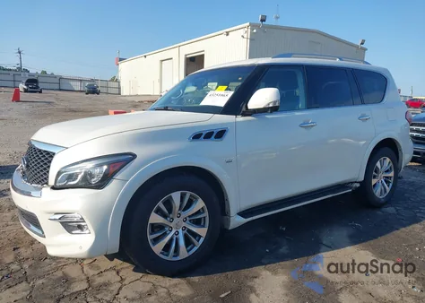 2017 Infiniti Qx80 from USA, damaged, VIN JN8AZ2NE2H9157079